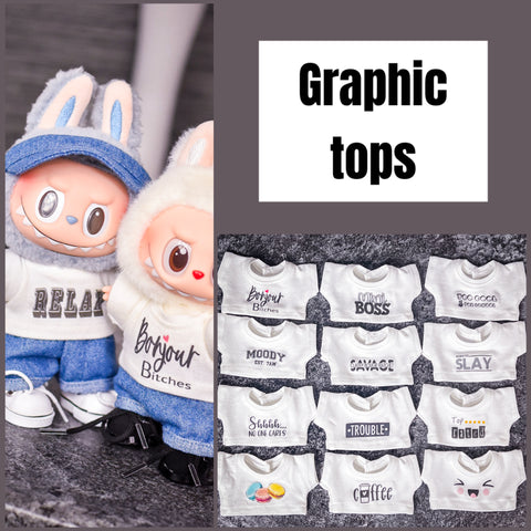Graphic tops
